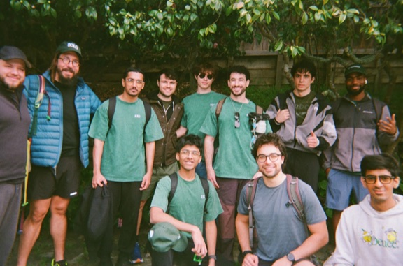The Solo Founders community together outdoors